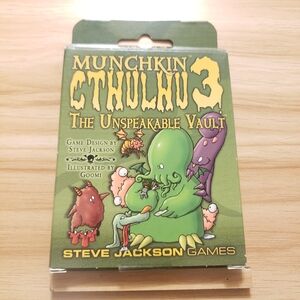 Munchkin Cthulhu 3: The Unspeakable Vault Expansion by Steve Jackson Games